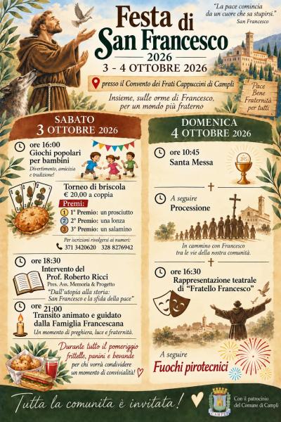FESTA DI SAN FRANCESCO - CONVENTO DEI CAPPUCCINI - Campli