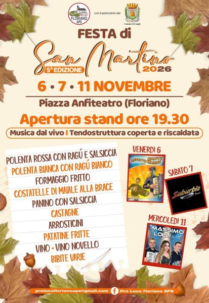FESTA DI SAN MARTINO - FLORIANO di CAMPLI - 5° EDIZIONE