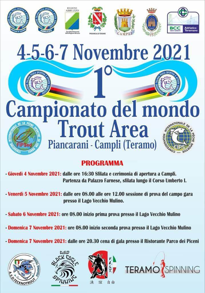 Campionato del mondo Trout Area - Piancarani, Campli (TE)